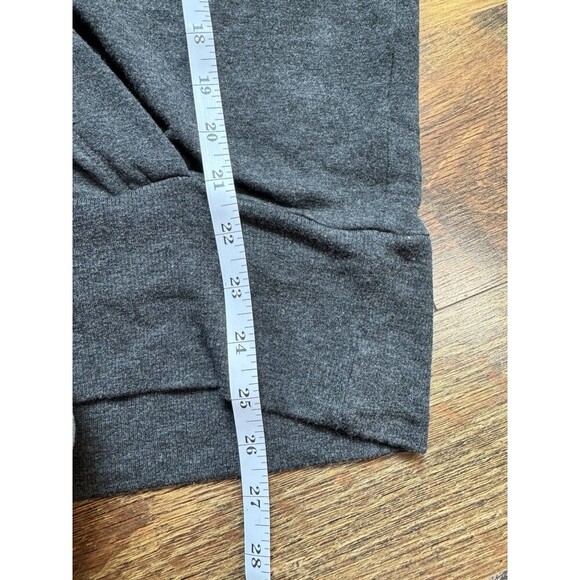 Athleta Sweatshirt Womens Small Gray Purana V Neck Wrap Pullover Sweater - Picture 7 of 7